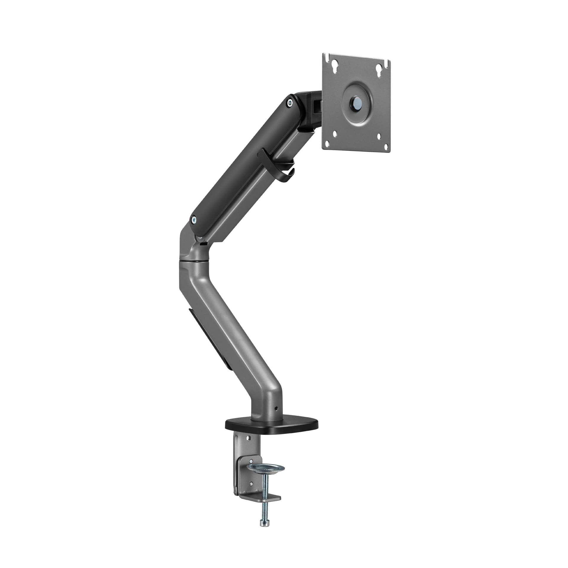 Simple single monitor arm space grey-03 แขนจับจอเดี่ยว LIV Simple Single Monitor Arm - Modern Minimal Design - Image 6