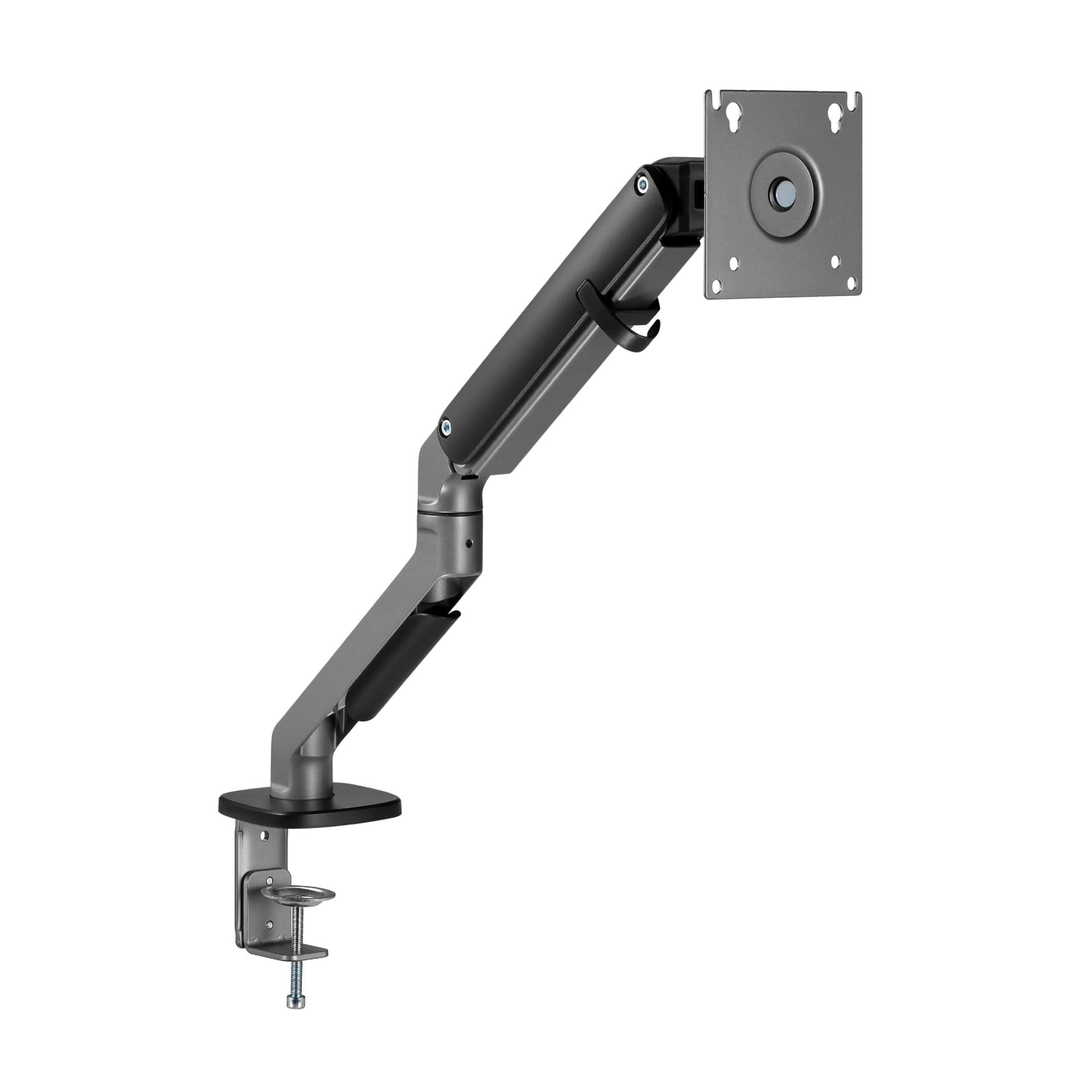 Simple single monitor arm space grey-11 แขนจับจอเดี่ยว LIV Simple Single Monitor Arm - Modern Minimal Design - Image 2