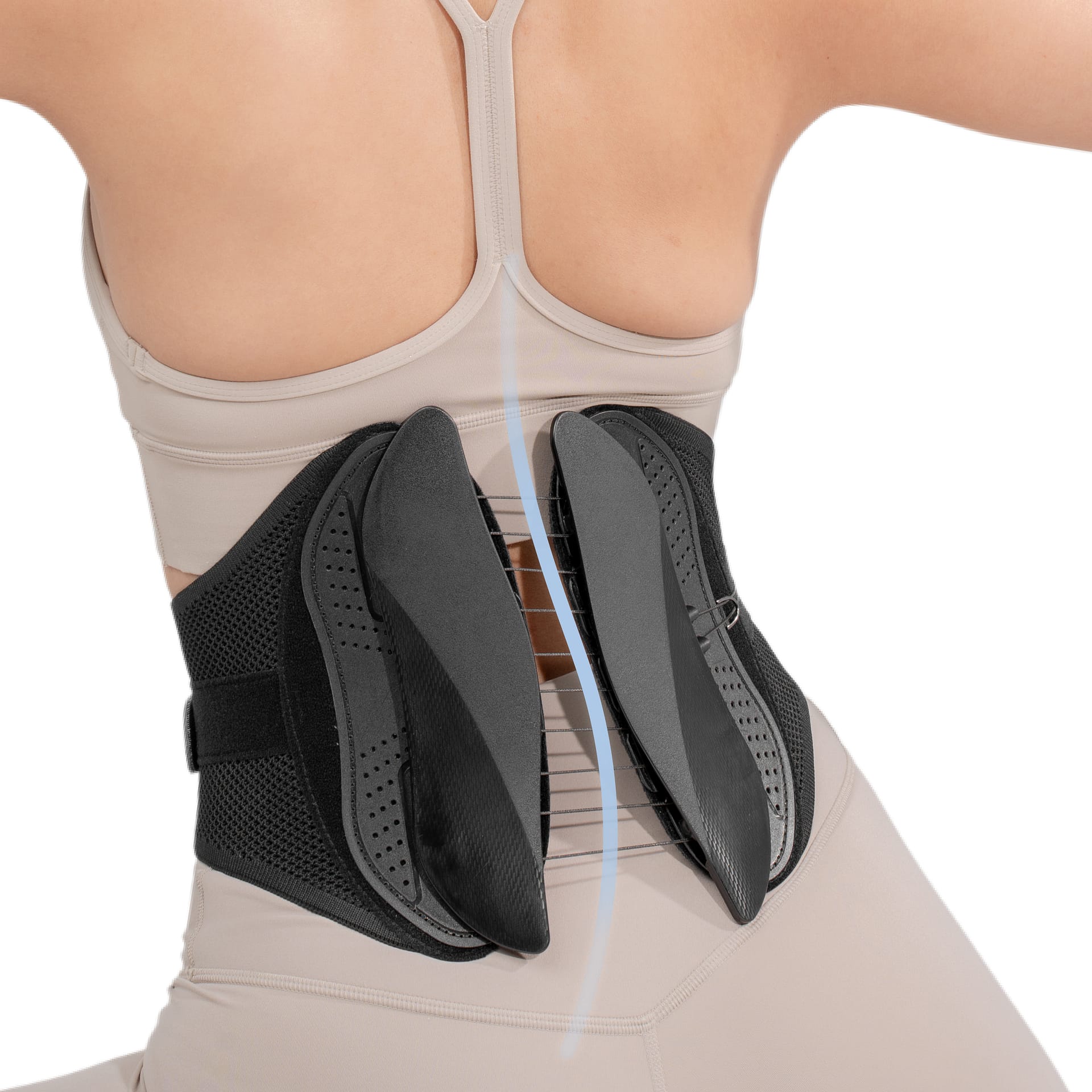 Web Size-07 เข็มขัดพยุงหลัง LIVwell Backon Lumbar Belt - Image 5